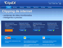 Tablet Screenshot of clipex.com.br
